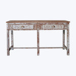 Vintage Two Drawer Console Table