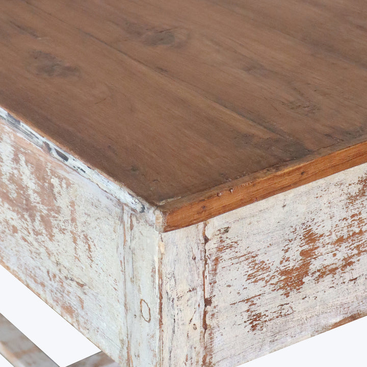 Vintage Two Drawer Console Table