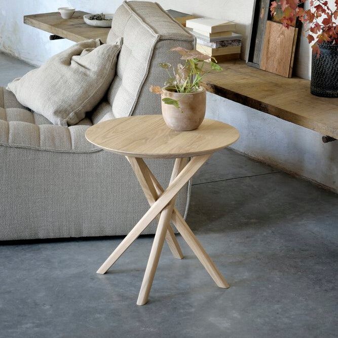 Oak Mikado Side Table