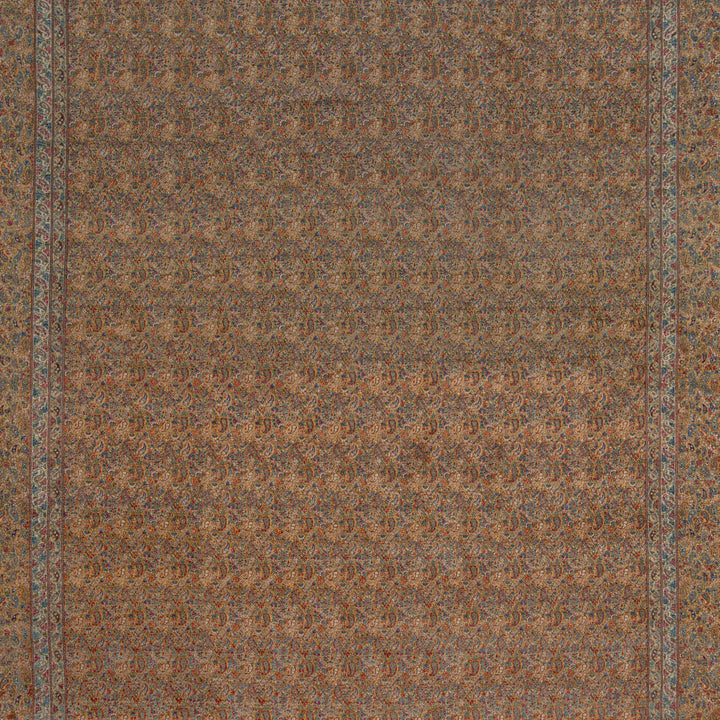 Gold Vintage Traditional Wool Rug - 11' x 17'