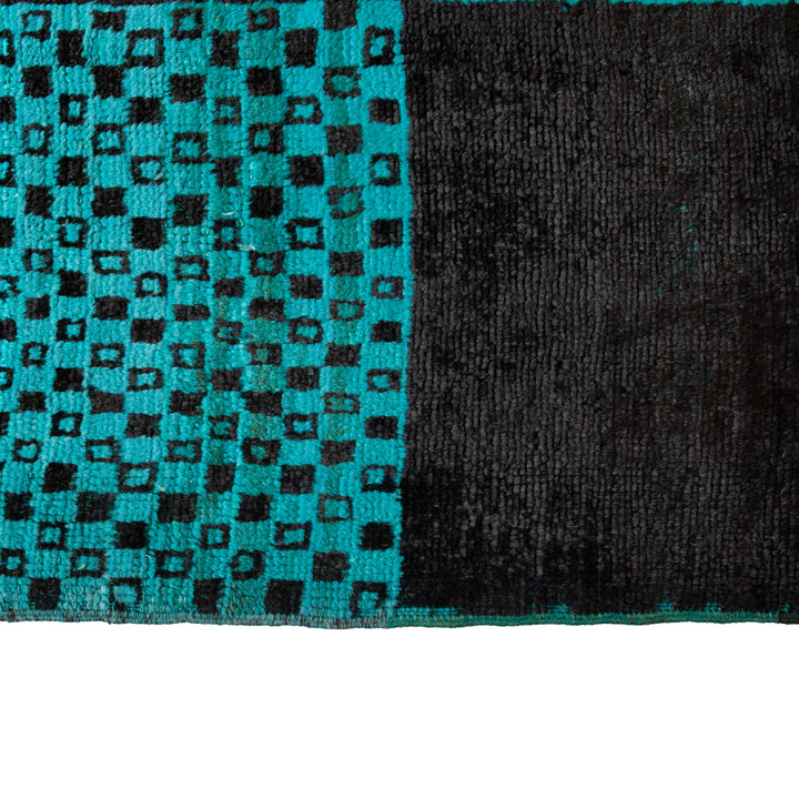 Blue Transitional Wool Rug - 10'4" x 14'2" Default Title