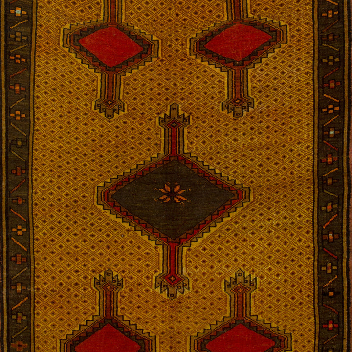 Multi Vintage Traditional Wool Runner - 5'1" x 13'2" Default Title