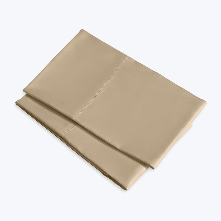 Raffaello Sheets & Pillowcases Pillowcase Pair / Standard / Flax