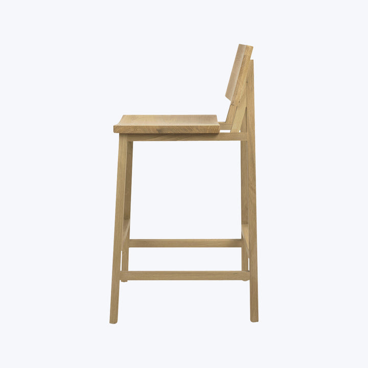 Oak Counter Stool