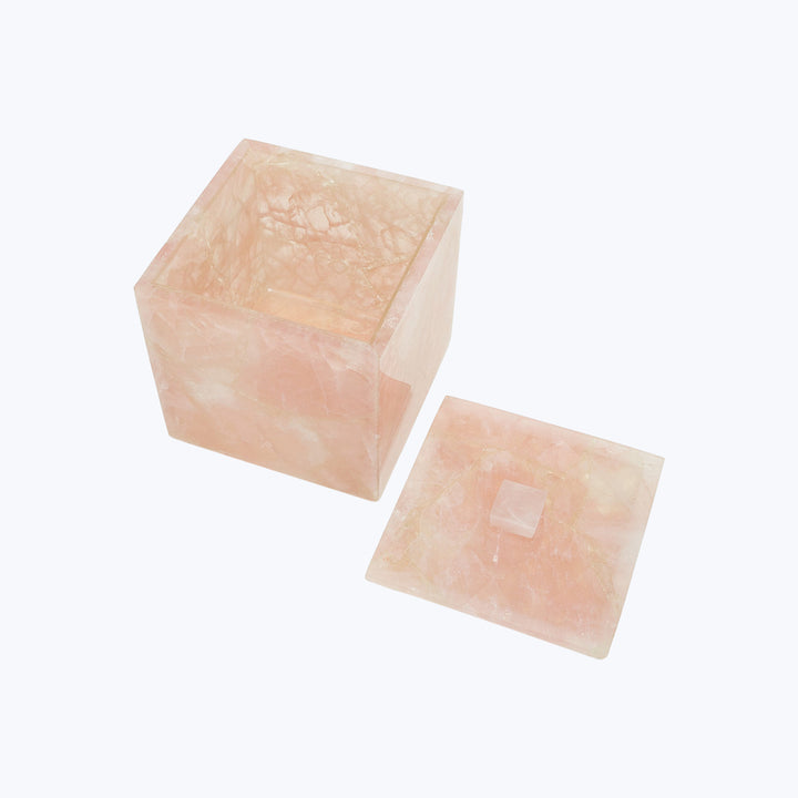 Taj Container Rose Quartz