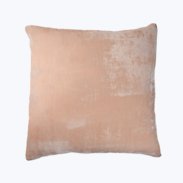 Luminous Quilted Velvet Euro Pillow