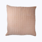 Luminous Quilted Velvet Euro Pillow