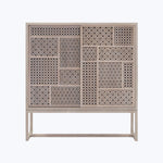 Mantra Teak Wide Cabinet