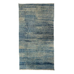 Blue Moroccan Wool Rug - 16' x 30'1"