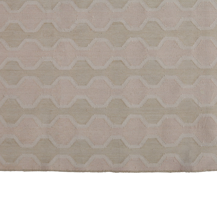 Beige Transitional Silk Rug - 7'9" x 11'1" Default Title