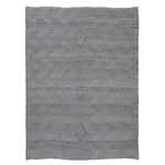 Grey Moroccan Wool Rug - 13'2" x 13'7"