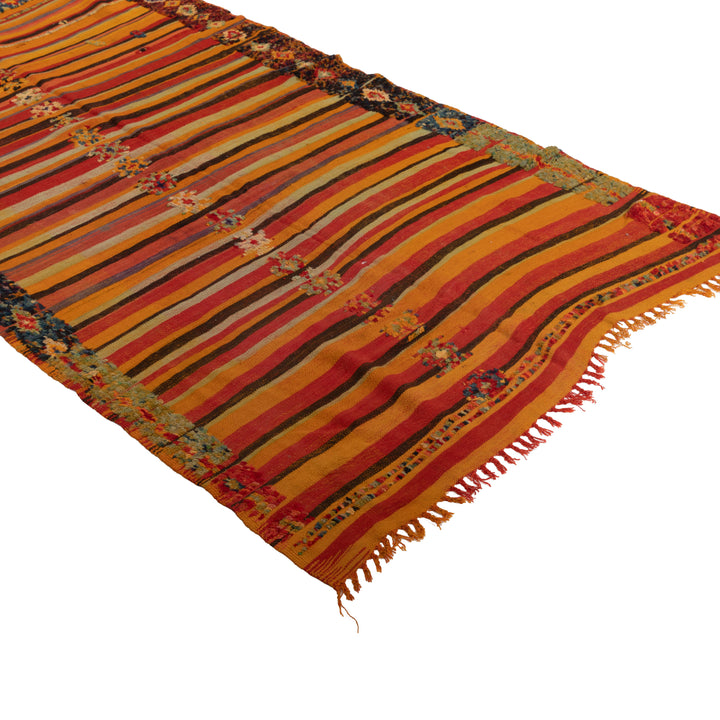 Vintage Wool Rug - 4'05" x 8'02" Default Title