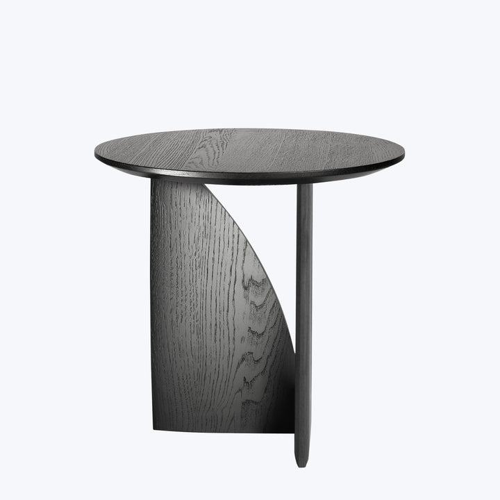 Geometric Side Table Black