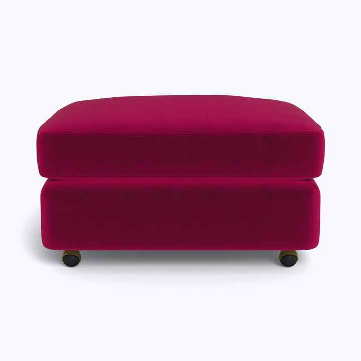 Lucali Ottoman w/ Casters
