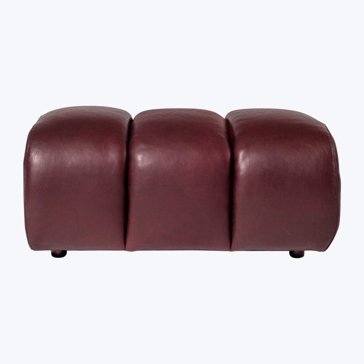 Grove Street Leather Ottoman