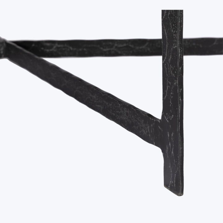 Hammered Iron Coffee Table
