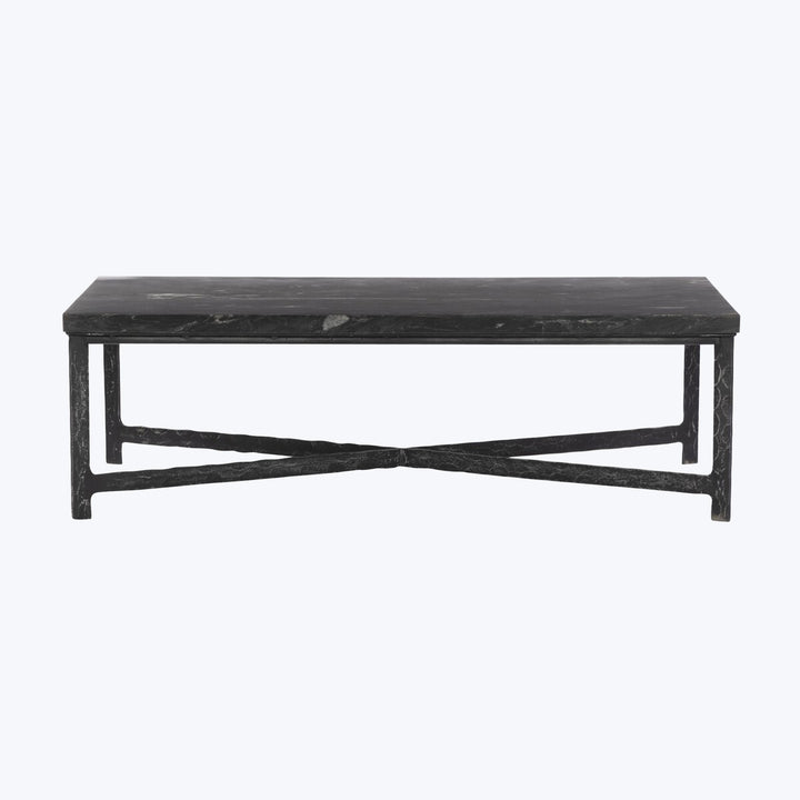 Hammered Iron Coffee Table