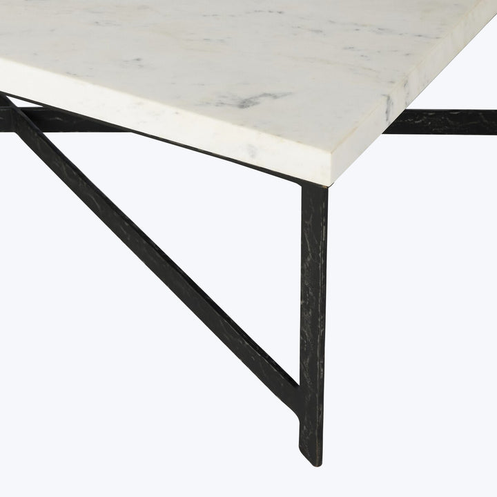 Hammered Iron Coffee Table