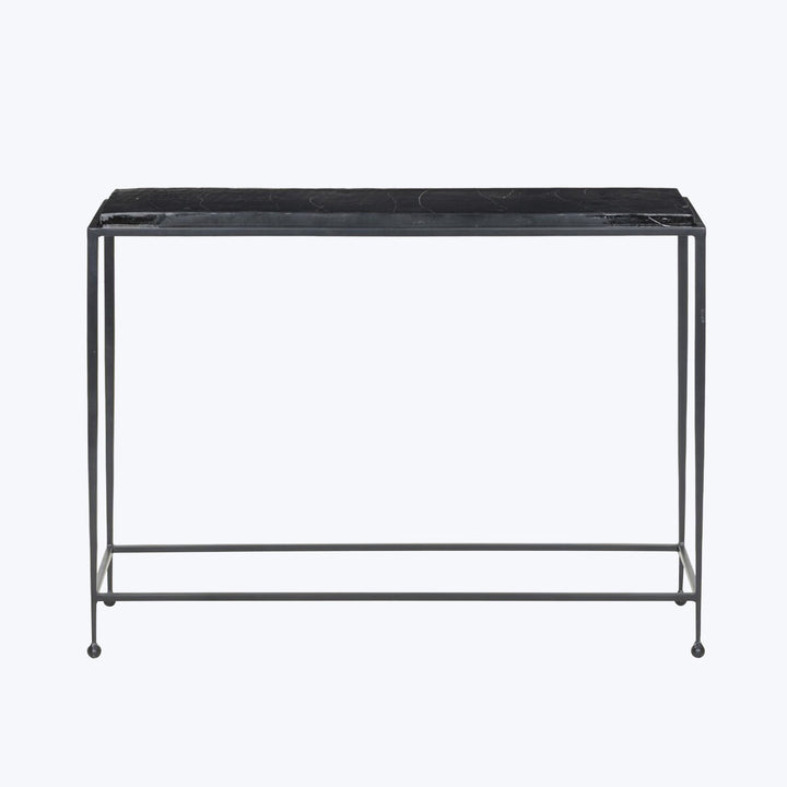 Dalston Cast Glass Console Table