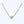 oval brilliant cut diamond pendant necklace .71ct