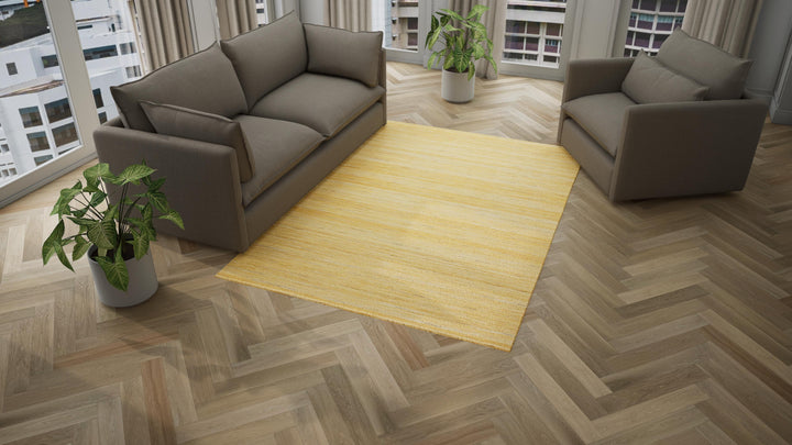 Yellow Kavya Flatweave Kilim Rug