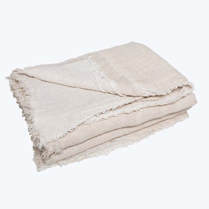 Washed Linen Throw