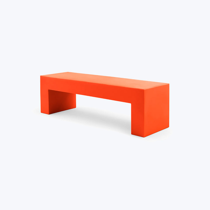 Vignelli Bench Orange / Medium