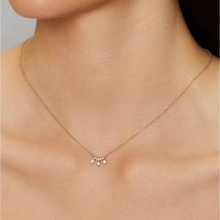 The Ariel-1 Moonbeam Necklace Default Title