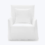 Ghost Slipcover Highback Armchair