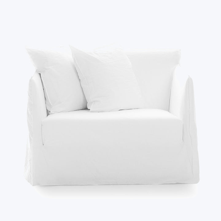 Ghost Slipcover Chair 1/2