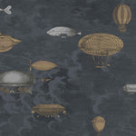 Vintage Blimp Wallpaper, 11 yard roll