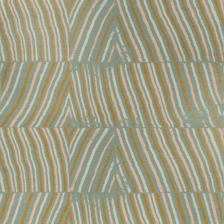 Zuri Geometric Wallpaper, 10 yard roll