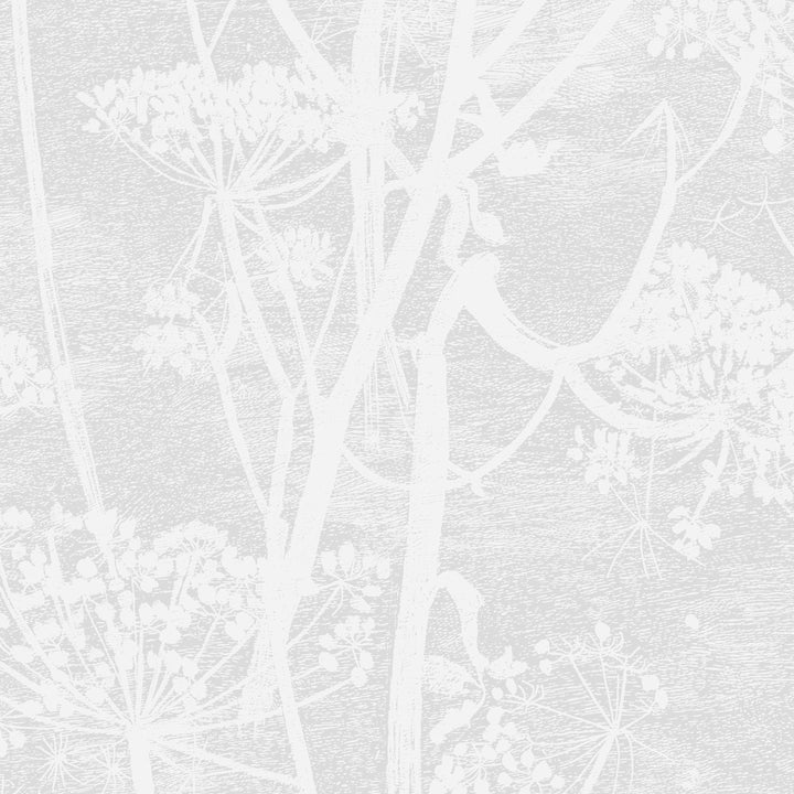 Monochrome botanical design with radial symmetry on textured background surface.