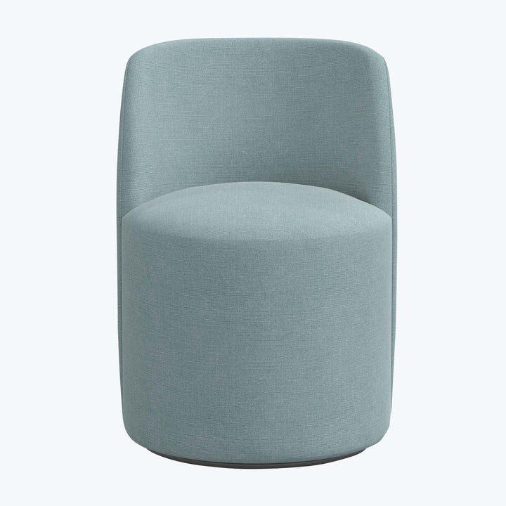 Jessa Swivel Dining Chair Sea Glass