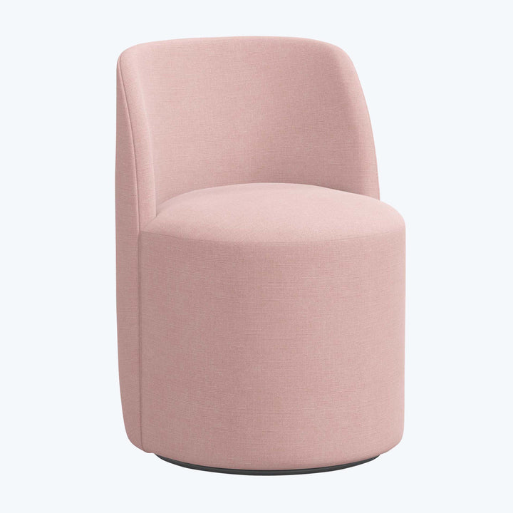 Jessa Swivel Dining Chair Blush