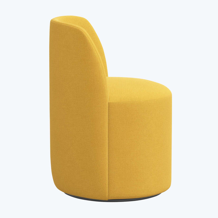Jessa Swivel Dining Chair French Yellow