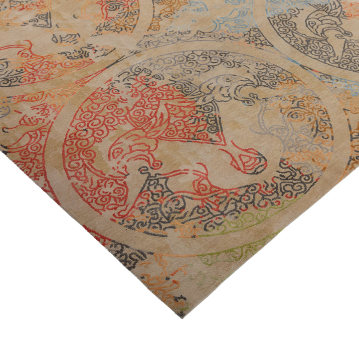 Contemporary Wool & Silk - 9' x 12'