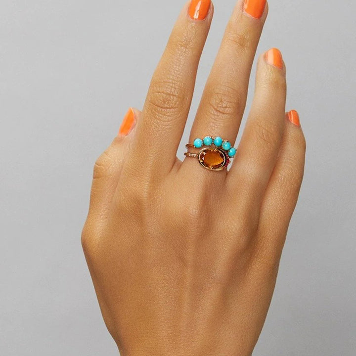 The Indira Turquoise Ring