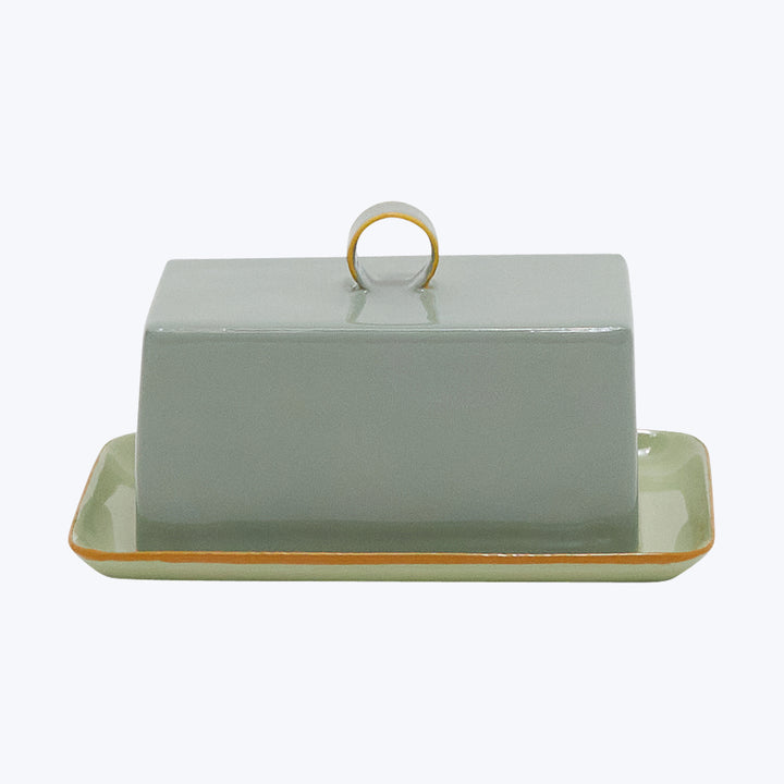 Harlow Bright Butter Dish