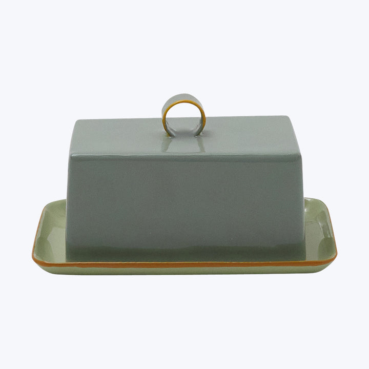 Harlow Bright Butter Dish