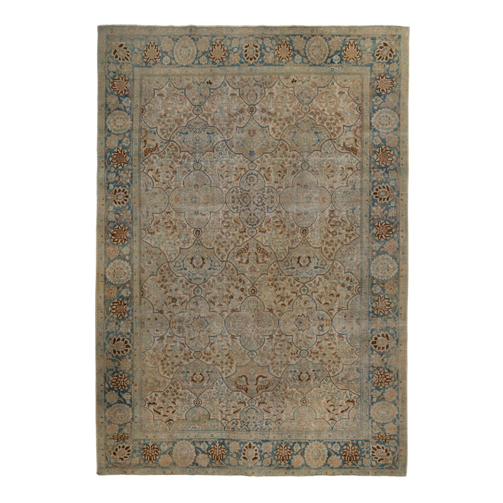 Antique Tabriz - 8' x 11'6"
