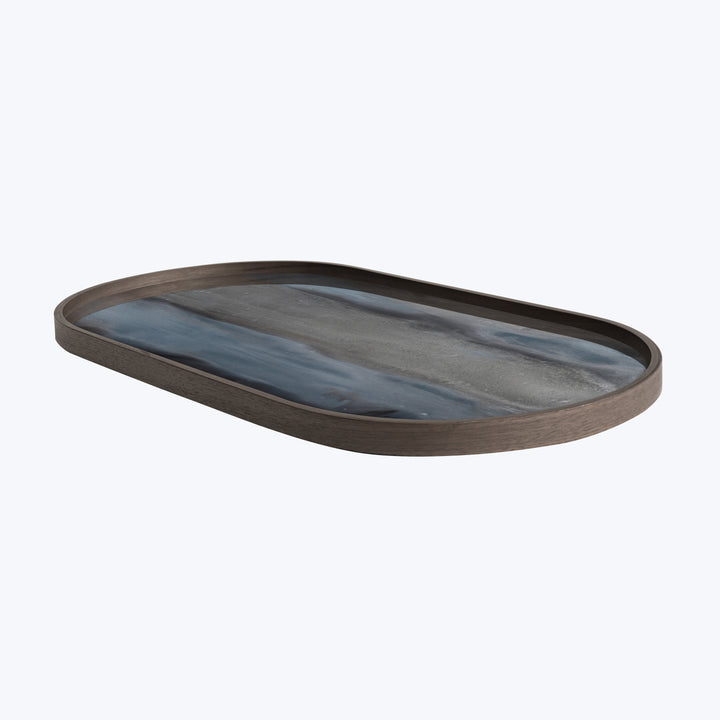 Organic Tray Graphite / Oblong