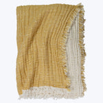 Cozi Throw Goldenrod/Natural