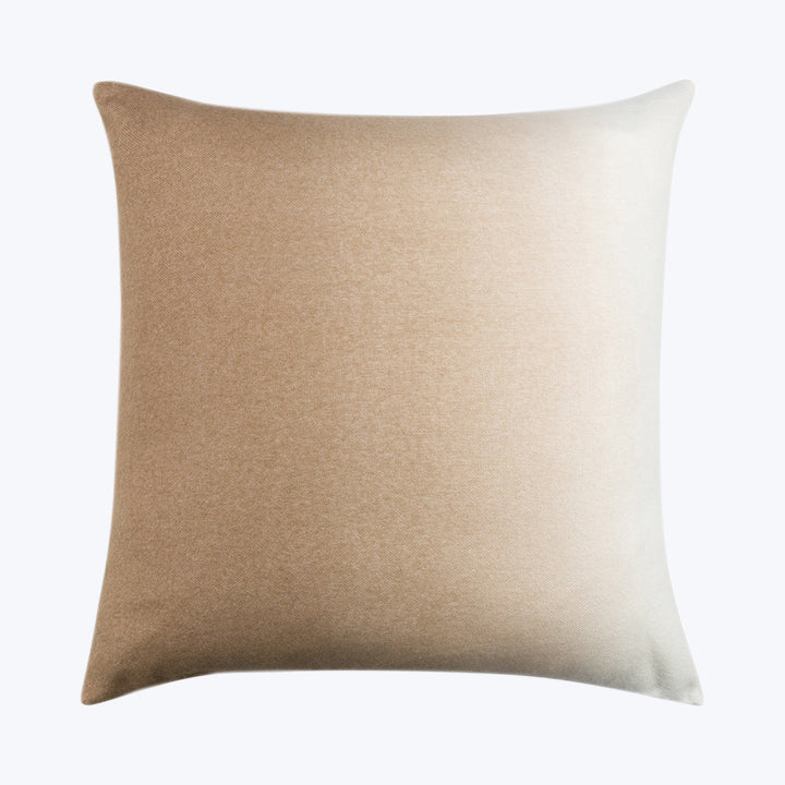 Dip Dyed Alpaca Pillow Camel