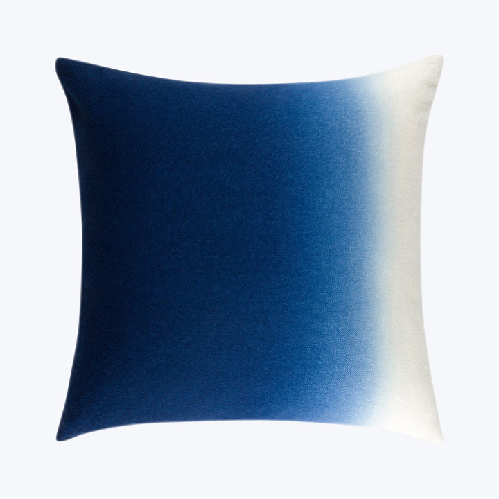 Dip Dyed Alpaca Pillow Indigo