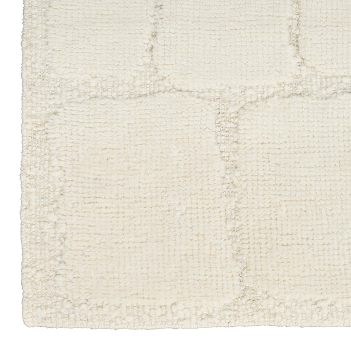 Ivory Moroccan Berber Wool Rug 10' x 14'