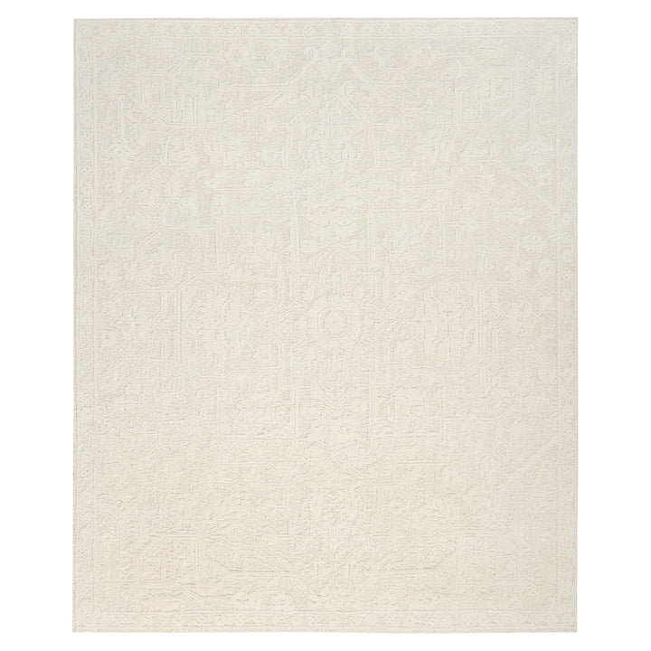 Ivory Moroccan Wool Rug 10' x 14'