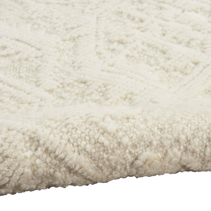 Ivory Moroccan Wool Rug 10' x 14'