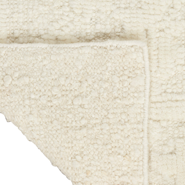 Ivory Moroccan Wool Rug 10' x 14'