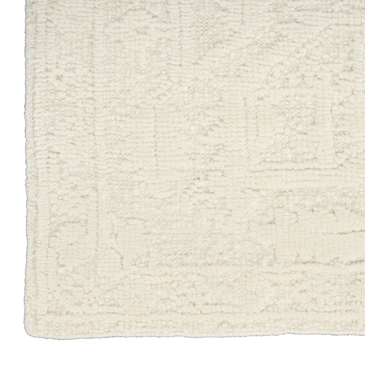 Ivory Moroccan Wool Rug 10' x 14'